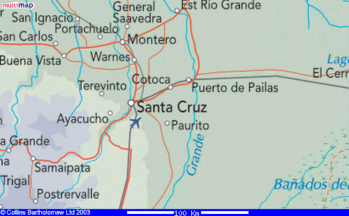 Mapa de Cotoca - 03