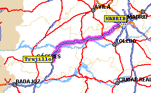 Situaci�n de las carreteras.