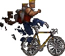 IT'S DUKE ON A BIKE, WHAT IS IT?