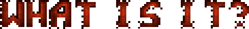 WHAT IS IT TITLE