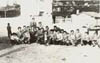 Inauguraci&oacute;n del  reloj - a&ntilde;o 1954. Foto enviada por Luis Ruiz
