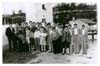 Inauguraci&oacute;n del  reloj - a&ntilde;o 1954. Foto enviada por Gaspar Pe&ntilde;a