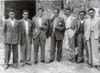 Inauguraci&oacute;n del  reloj - a&ntilde;o 1954. Foto enviada por Gaspar Pe&ntilde;a