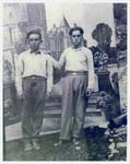 Jes&uacute;s Pe&ntilde;a y Abilio Pe&ntilde;a. Foto enviada por Garpar Pe&ntilde;a
