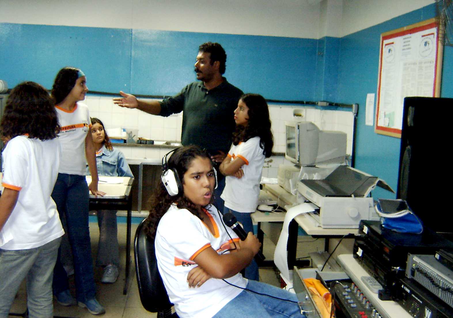 avaliando o trabalho junto aos alunos