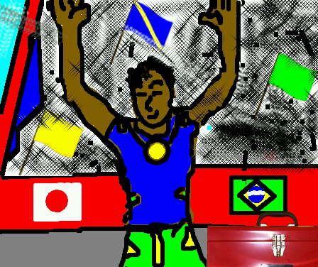 Vitor, o atleta!