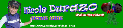 Nicole Durazo Home Site te desea �Fel�z Navidad!