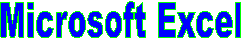 Microsoft Excel