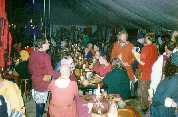 Varangians and other feasters at one of the feast at the Brisbane Conference, 1995