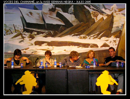 Voces del Chamam&eacute; en la XVIII Semana  Negra, de Gijón julio 2005