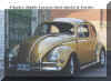 1956 VW Beetle - Lowered, Polished 5-Spokes, 1641cc Engine, 34 Webers, Stock Exterior and Interior