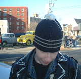 roberto the rat with co owner pat in red bank ..... 