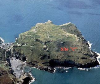 Site "C" at Tintagel