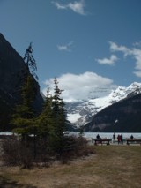 Le lac Louise... gel�