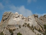 Le mont Rushmore dans les Blacks Hills