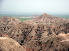 Parc national des Badlands, South Dakota