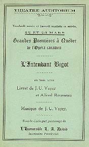 Programme, Qubec 1929