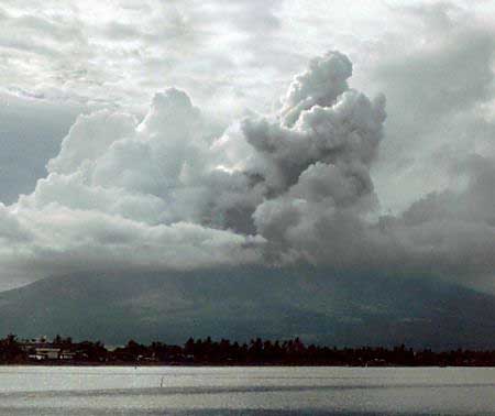 29 de junho de 2001, Vulc�o Mayon nas Filipinas 