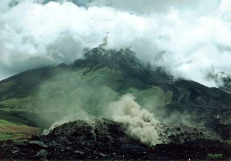 Vulc�o Mayon em Albay, Filipinas 28 de junho de 2001
