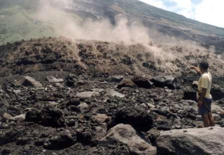 28 de Junho de  2001, Vulc�o Mayon - Filipinas 