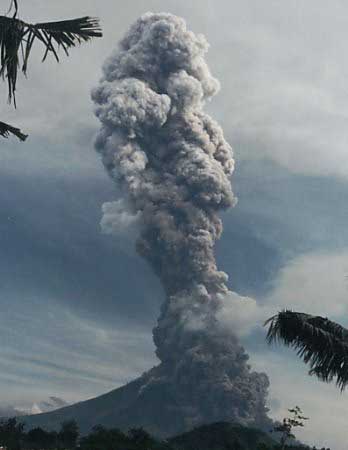 26 de Julho de  2001, Vulc�o Mayon - Filipinas 