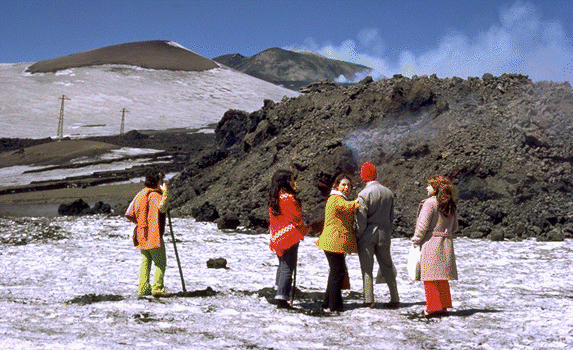 Avan�ando o fluxo - Monte Etna 