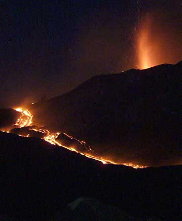 Vulco Etna - 26 de Julho de 2001 