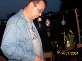 Shawn BBQing