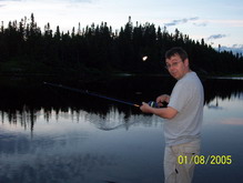 Shawn at Charles' Brook