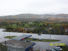 view from the Mamateek Inn