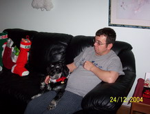 Shawn & Casey on Christmas Eve