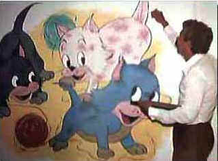 Mural Infantil, releitura de Waldetaro - Foto Marco Dias - Direitos reservados�