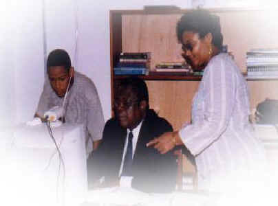 Prof. L.A. Dei and family