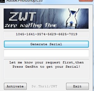 Adobe photoshop cs3 authorization code keygen