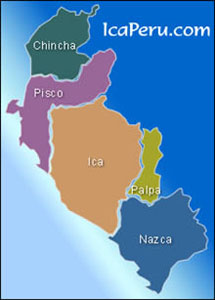 mapa de ica
