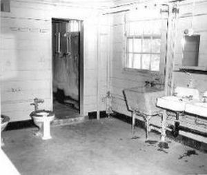 Military Men Using Communal Toilets Military Men Using Communal Toilets