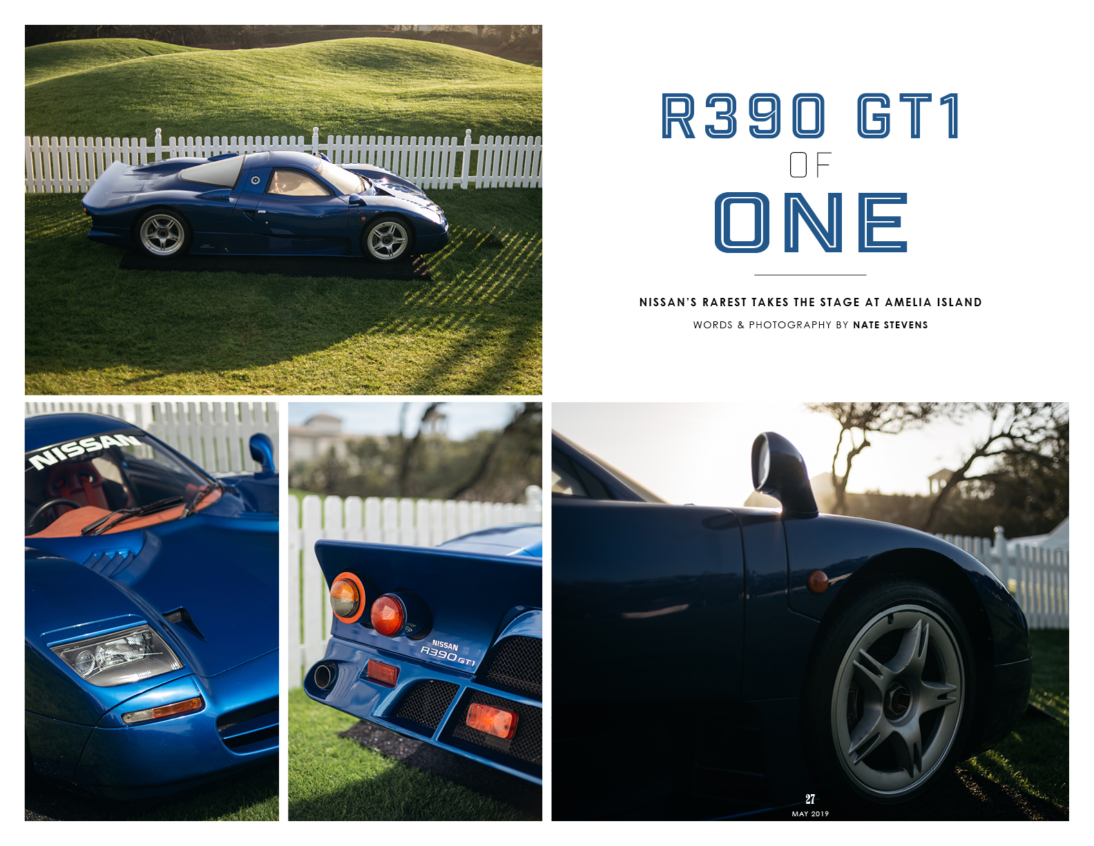 Nissan R390 GT1 Magazine Spread