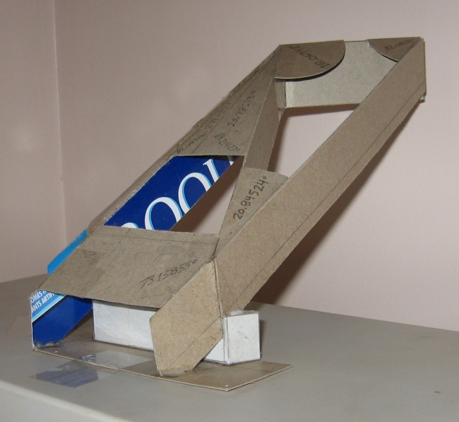 Irregular Bay Roof with Equal Overhangs and Dogleg Valley ... Rafter Model, Wing Bay Hip and Valley intersect Dogleg
