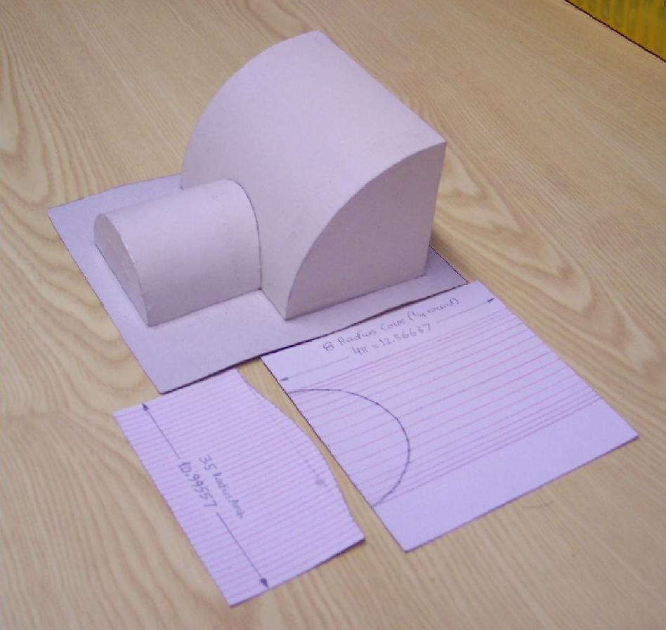 Intercepting Cylinders of Unequal Radius: Developments of Surfaces