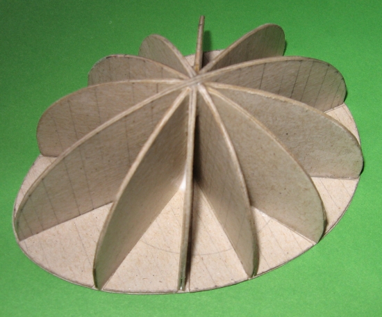 3D Model of Ovoid ... Front Oblique View