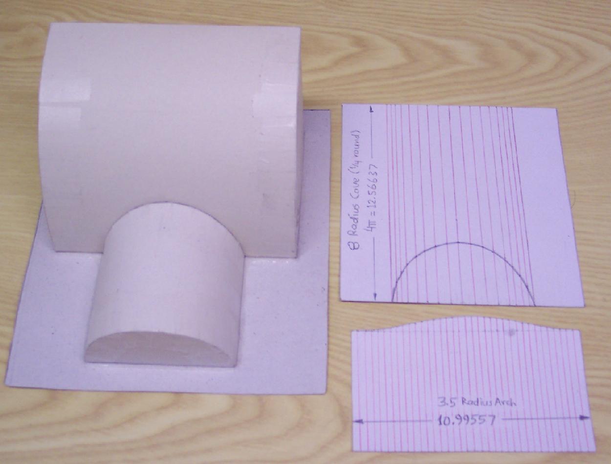 Model and Developments of Arch and Cove
