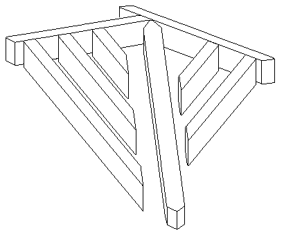 Valley intersects Ridge: Wireframe Sketch