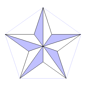 Roof with Star Footprint
