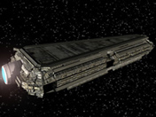 spaceship with space junk texture thumbnail image