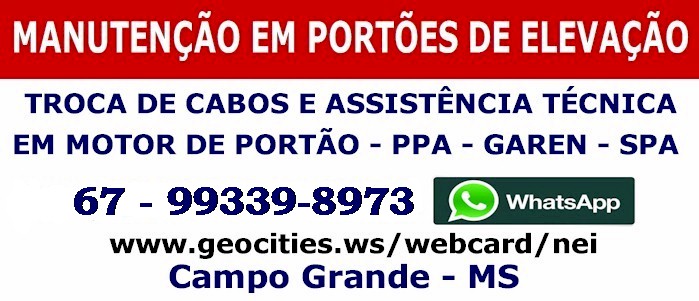 NEI Port�es - Manuten��o em Port�es de Eleva��o