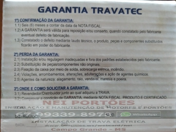 NEI Port�es - Manuten��o em Port�es de Eleva��o