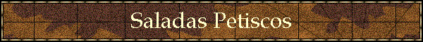 Saladas Petiscos