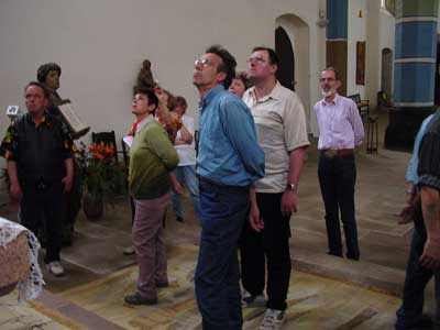 Besuch in der Stiftskirche Ebersdorf