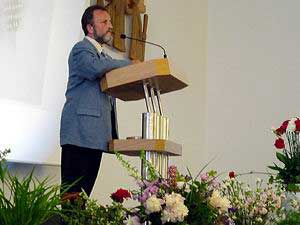 Landesvorsitzender des Blauen Kreuzes in Sachsen Winfried Link