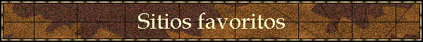 Sitios favoritos